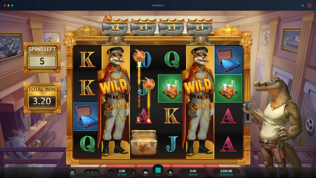 Iron Bank 2 Expanding Wilds Ultra Bonus Iron Bank 2 Expanding Wilds Ultra Bonus